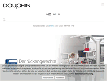 Tablet Screenshot of dauphin.de