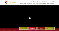 Desktop Screenshot of dauphin.ca